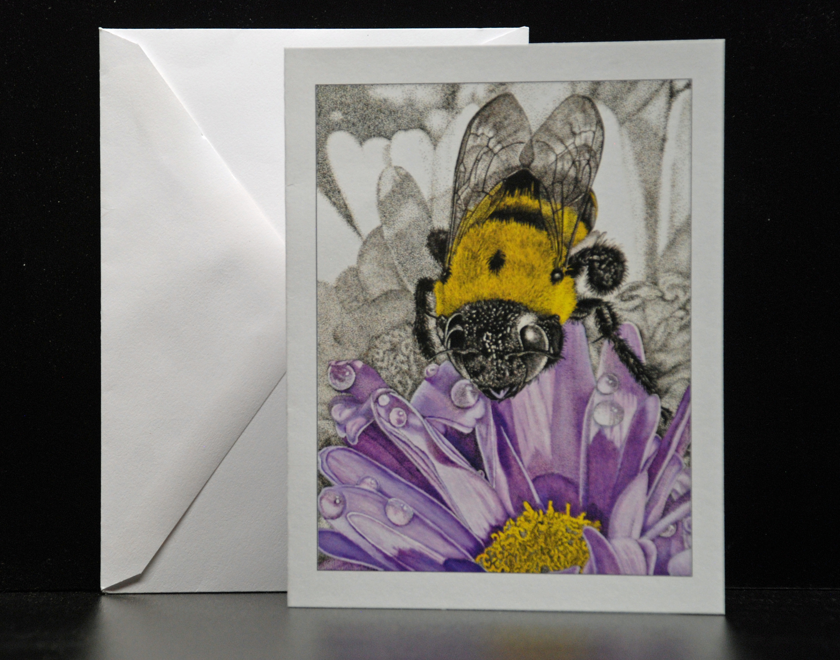 Honey, Bee Still - Note Card